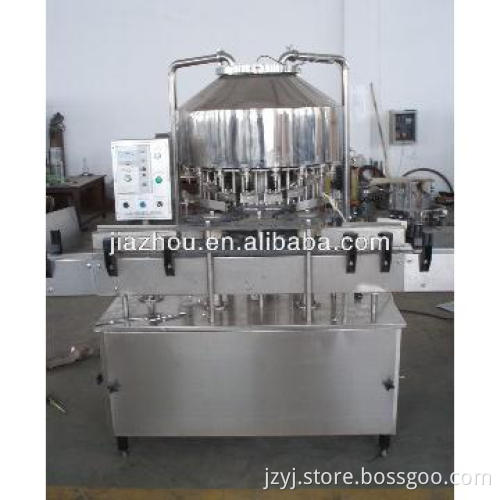 Semi auto production line for bottling pure water